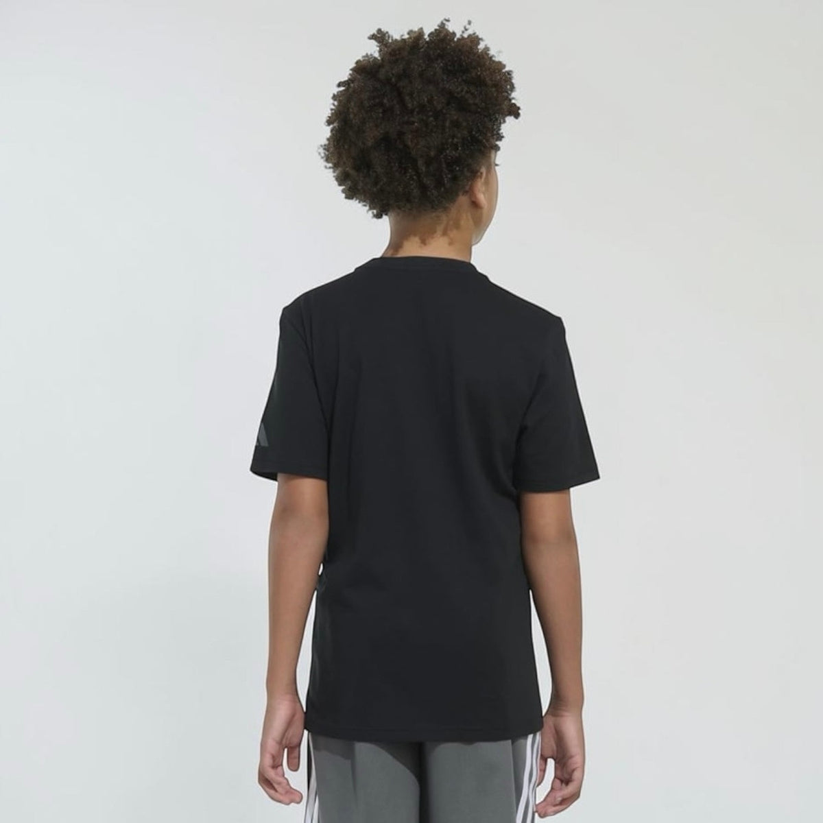 NWT Adidas Boys' Distortion Black Multi Sport Graphic Tee