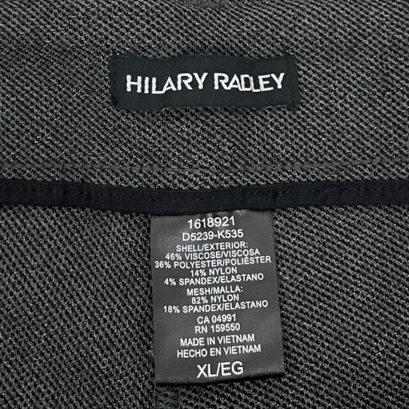Hilary Radley Dark Grey Dress Pants