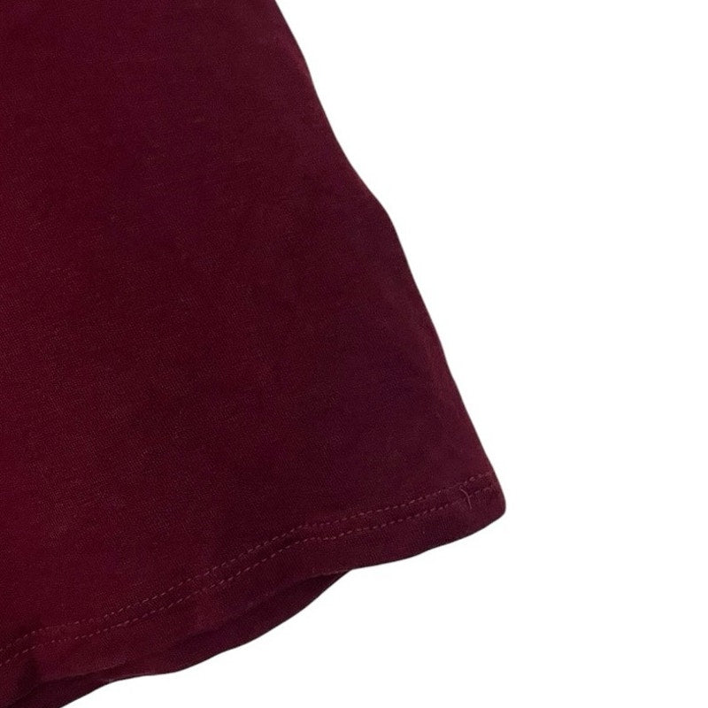 Burgundy Open Back Bodycon Mini Dress