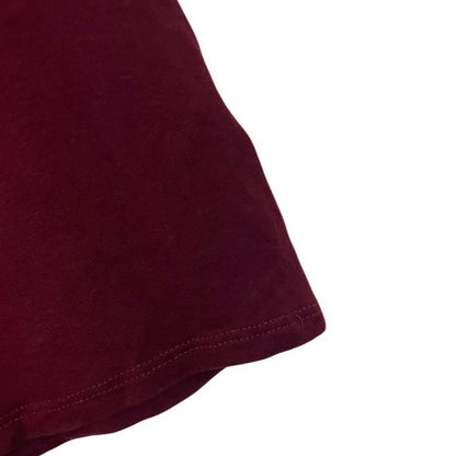 Burgundy Open Back Bodycon Mini Dress