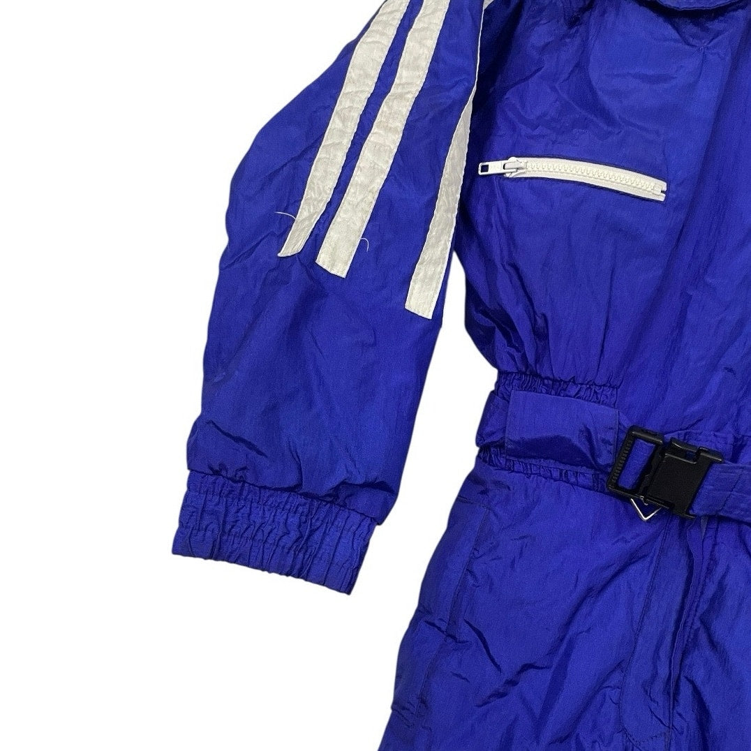 Obermeyer Vintage 90s Blue One-Piece Ski Thinsulate + RECCO Masquerade Snowsuit