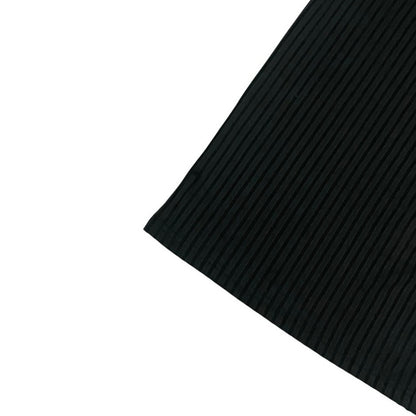 Black Pleated Wide Leg High Rise Palazzo Pants
