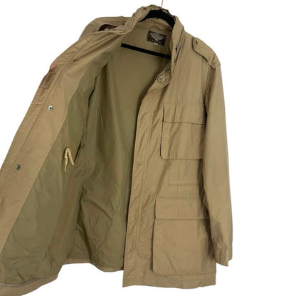 Quadrant Vintage Beige Zip Up Jacket