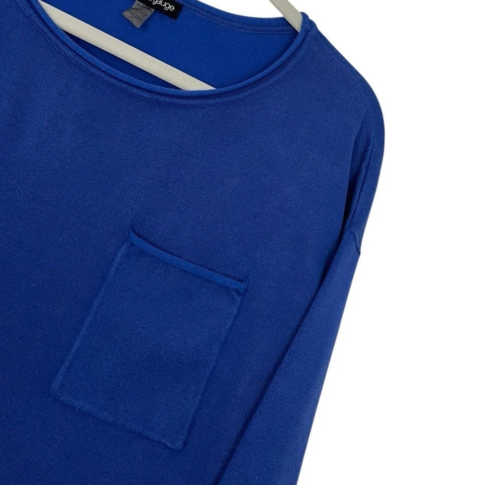 Cable & Gauge Royal Blue Knit Sweater