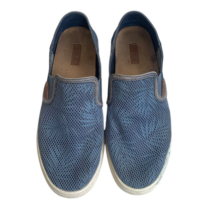 OluKai Blue Mesh Espadrilles