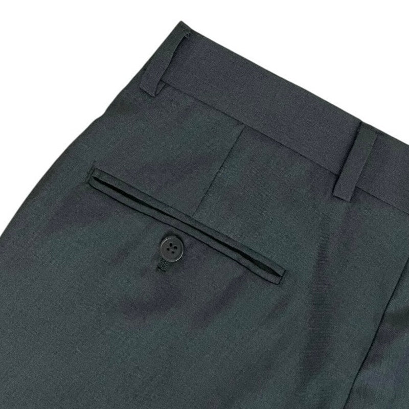 Pronto Uomo Mens Grey Flat Front Dress Pants