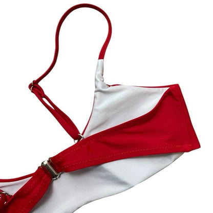 Red Padded Bikini Top