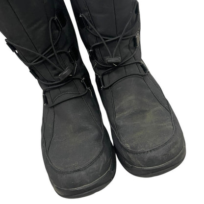 Alpine Design Black Slalom Fur Lined Winter Snow Boots