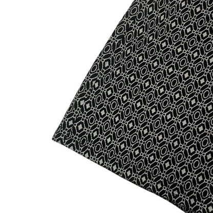 41 Hawthorn Black & White Boho Mini Skirt