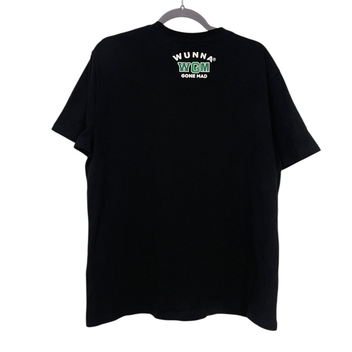 A Bathing Ape (BAPE) Mens Black Gunna WGM Gone Mad Logo Graphic Tee
