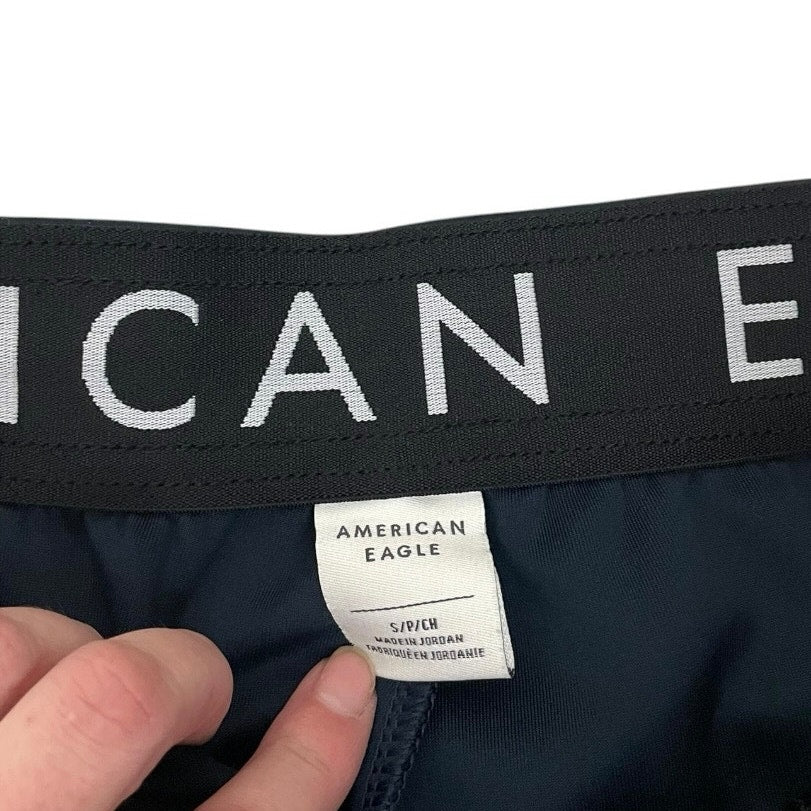American Eagle Mens Navy Blue Athletic Joggers