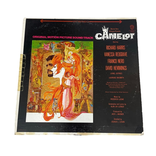 Warner Bros. Camelot Original Motion Picture Soundtrack Vinyl Record