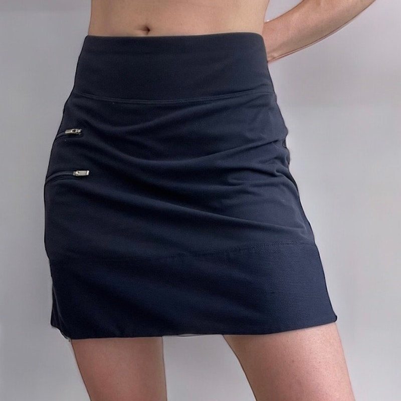 Athleta Navy Blue Active Mini Tennis Golf Skirt