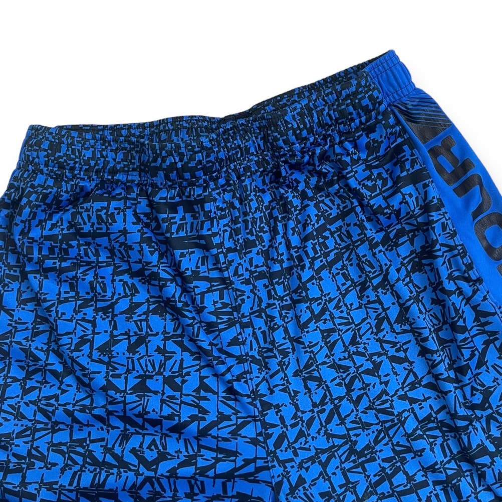 Under Armour Mens Youth Blue Athletic Active Loose Shorts