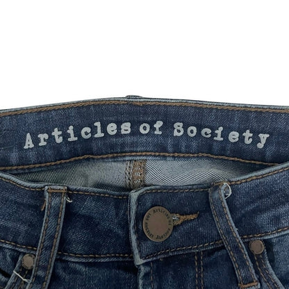 Articles of Society Dark Wash High Rise Skinny Jeans