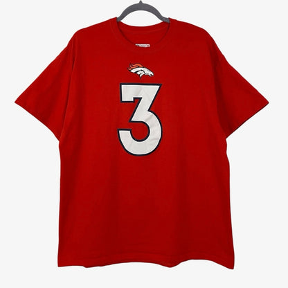 NFL Team Apparel Denver Broncos Russell Wilson #3 Graphic Tee