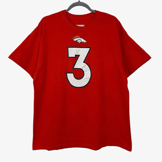NFL Team Apparel Denver Broncos Russell Wilson #3 Graphic Tee