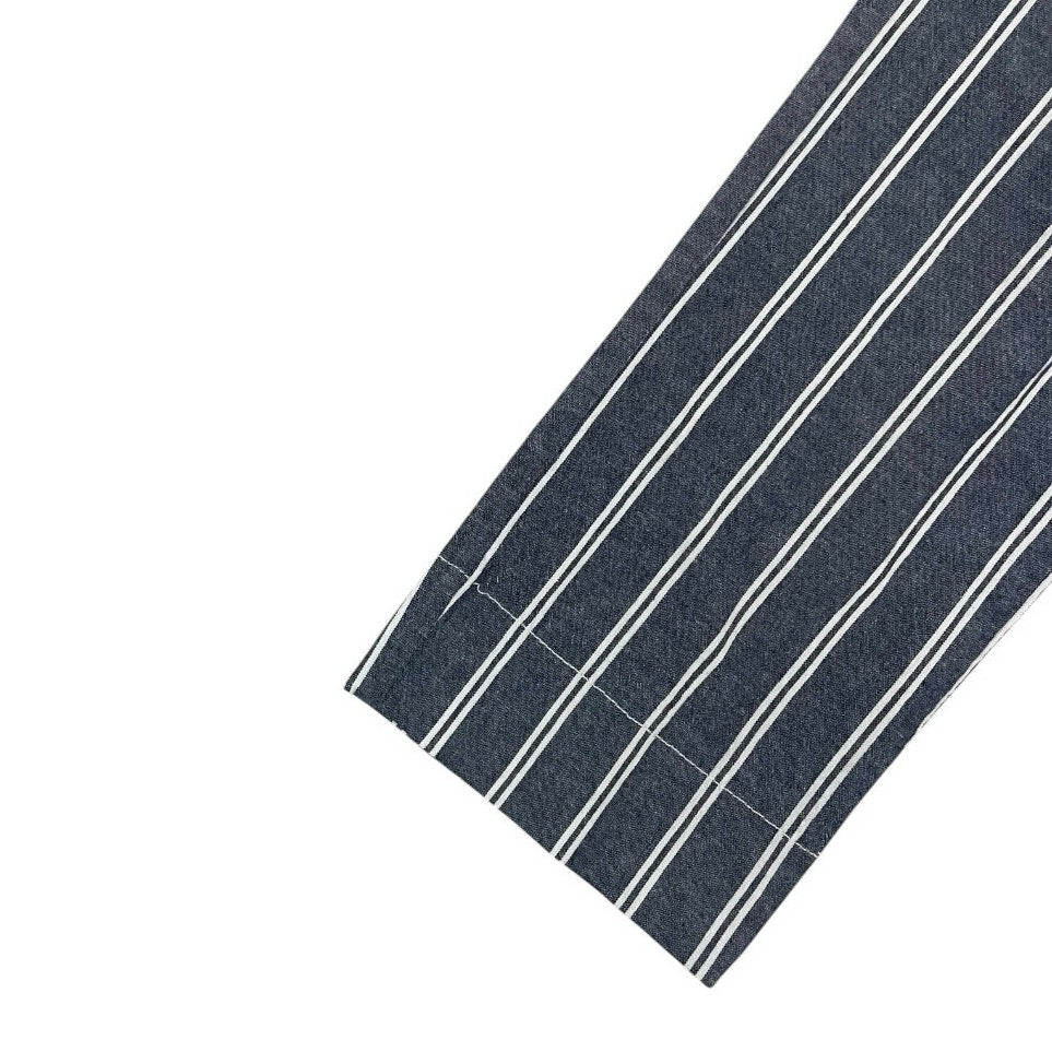 John Galt Blue & White Striped Trousers