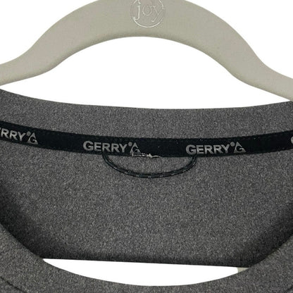 Gerry Charcoal Grey Striped Pullover Sweatshirt