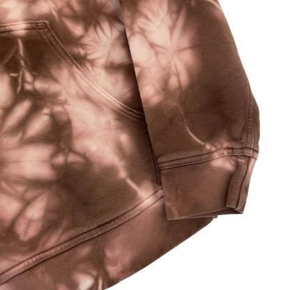 Lululemon Athletica Beige & Pink Tie Dye Hoodie Sweatshirt