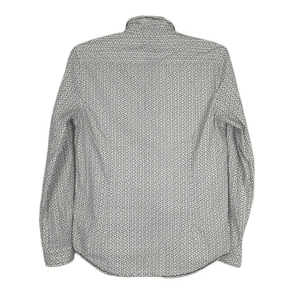 Denim & Flower Mens Floral Button Down Slim Fit Dress Shirt