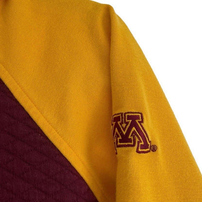 Columbia University of Minnesota Maroon & Yellow Hoodie Sweatshirt