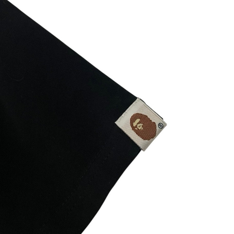 A Bathing Ape (BAPE) Mens Black Gunna WGM Gone Mad Logo Graphic Tee