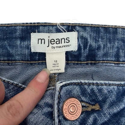 M Jeans by Maurices Mid Rise Straight Leg jeans