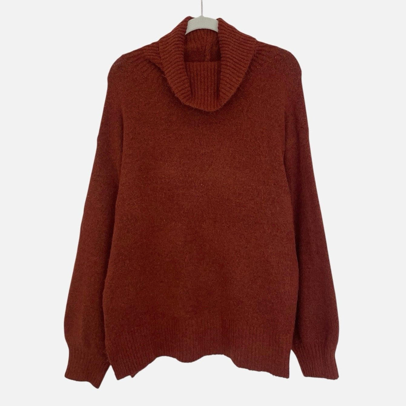 Staccato Burnt Orange Knit Turtleneck Sweater