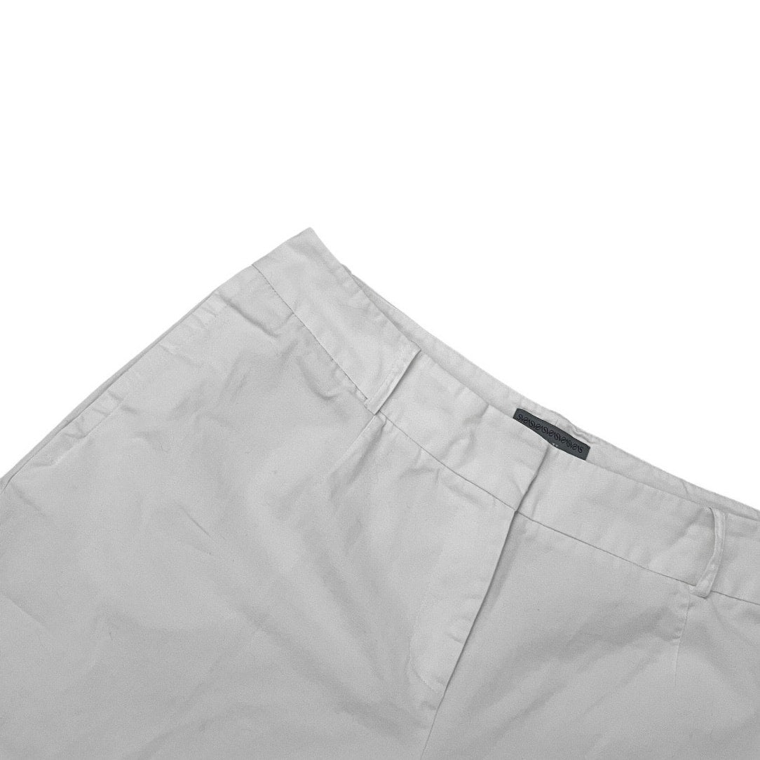 Simply Vera Vera Wang White Cropped Capri Pants