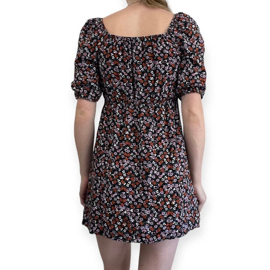 Wild Fable Floral Puff Sleeve Mini Dress