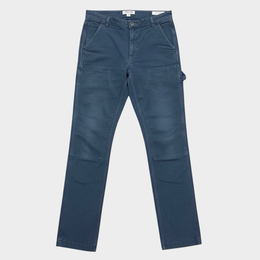 GoodThreads Mens Blue Stretch Canvas Slim Fit Pants