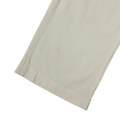 American Eagle Cream Stretch Super High Rise Baggy Wide Leg Pants