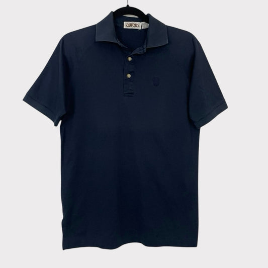 Aureus Mens Navy Blue Short Sleeve Polo Shirt