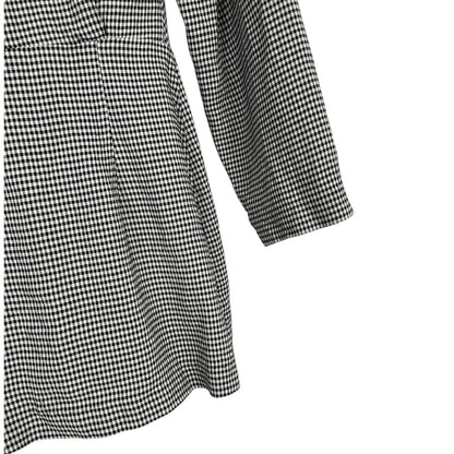 Francine Browner Vintage Black and White Gingham Blazer