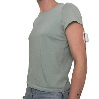 Madewell Blue Short Sleeve Top