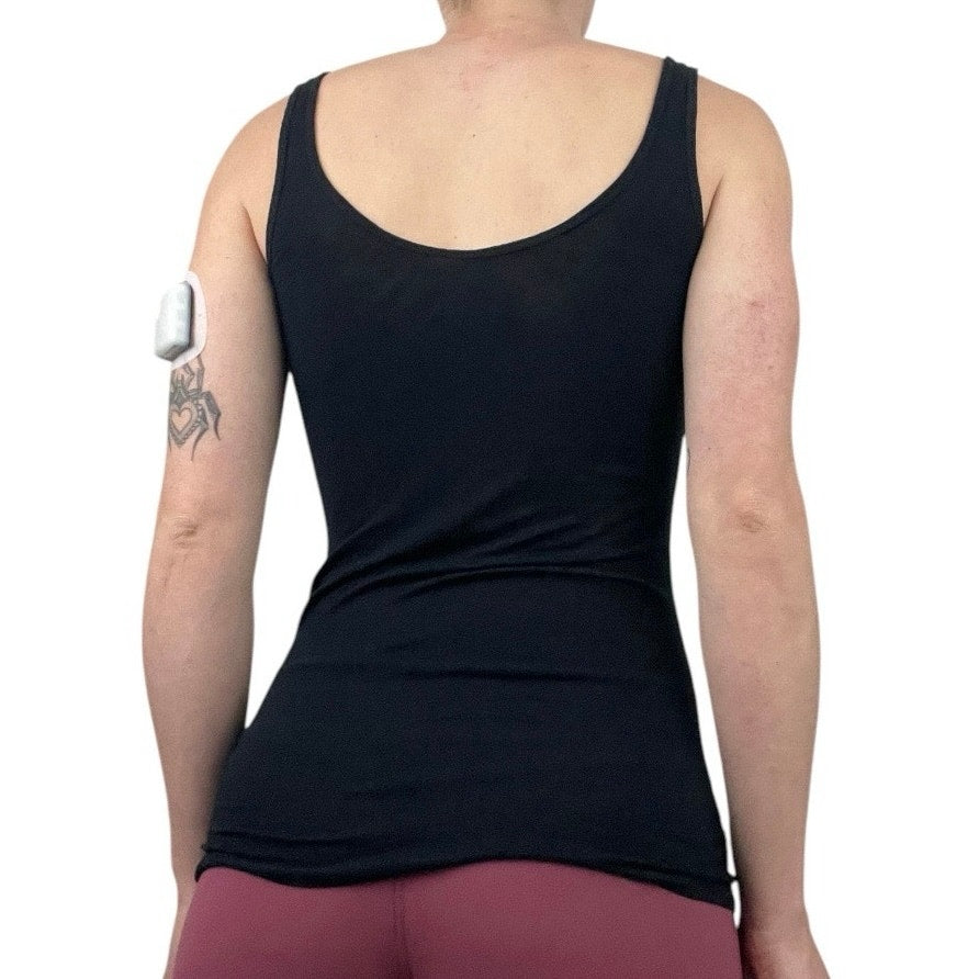 Hollister Soft Black Thin Tank Top