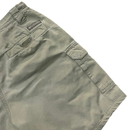Columbia Mens Beige Cargo Shorts