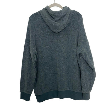 Soft Serve Mens Blue Fleece Hoodie Sweatshirt