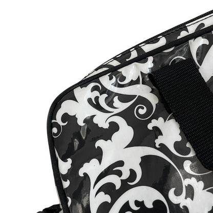 Paperchase Black & White Damask Padded Laptop Computer Case