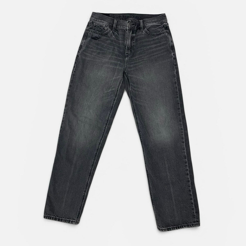American Eagle Black Strigid High Rise Jeans