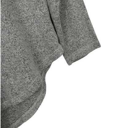 American Eagle Outfitters Soft & Sexy Plush Grey Crewneck Long Sleeve Long Top