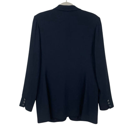 Nygard Navy Blue One Button Blazer