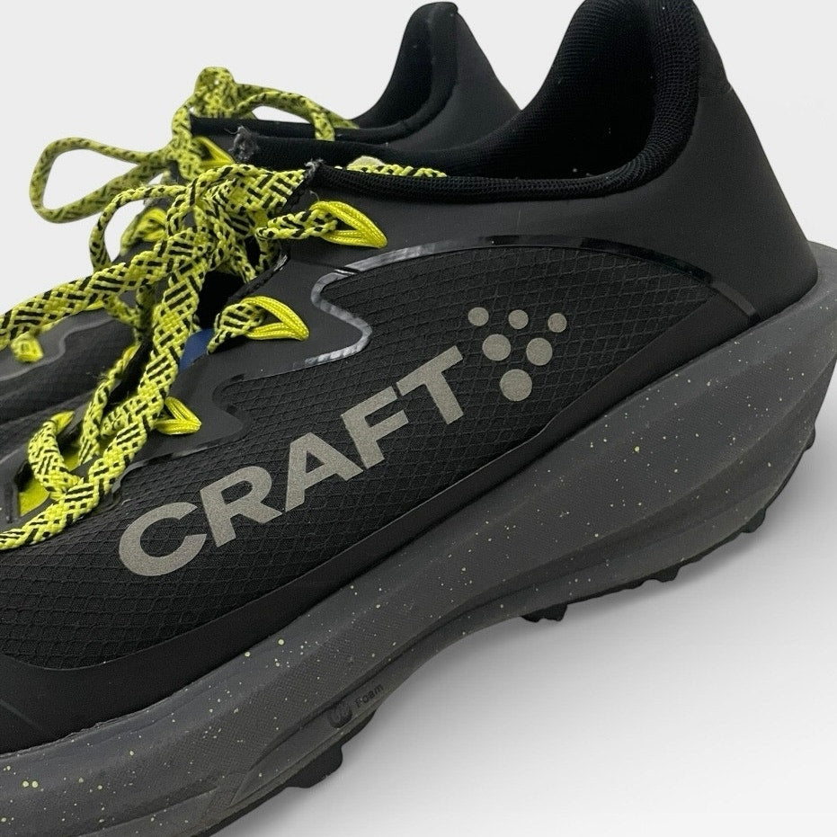 Vibram Mens Craft CTM Ultra Carbon Trail Running Black Sneakers