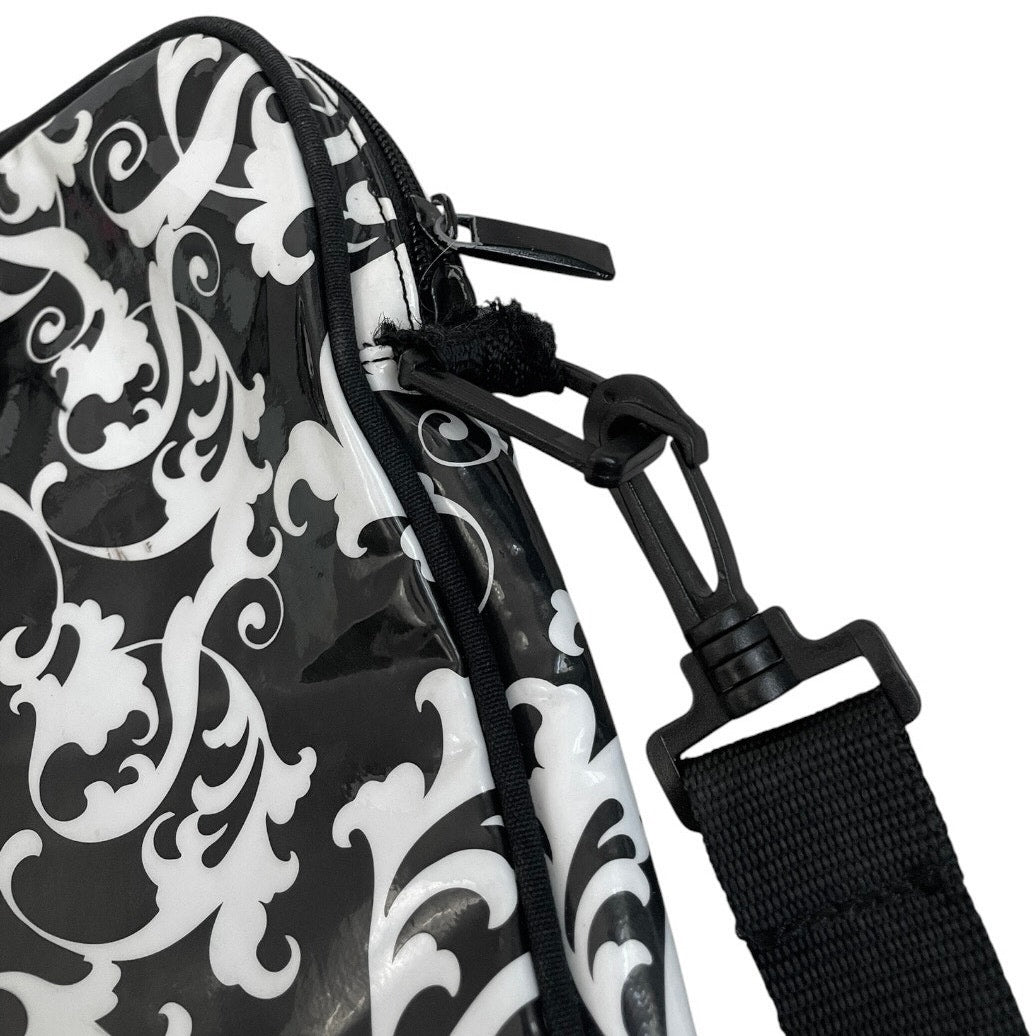 Paperchase Black & White Damask Padded Laptop Computer Case