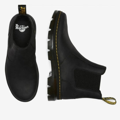 BNIB Dr. Martens Wyoming Black Leather Embury Chelsea Boots
