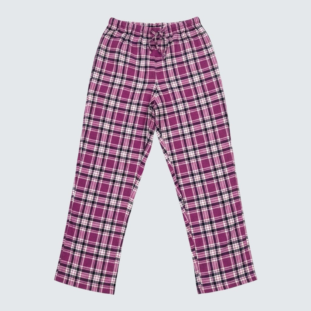 L.L. Bean Pink Plaid Pajama Pants