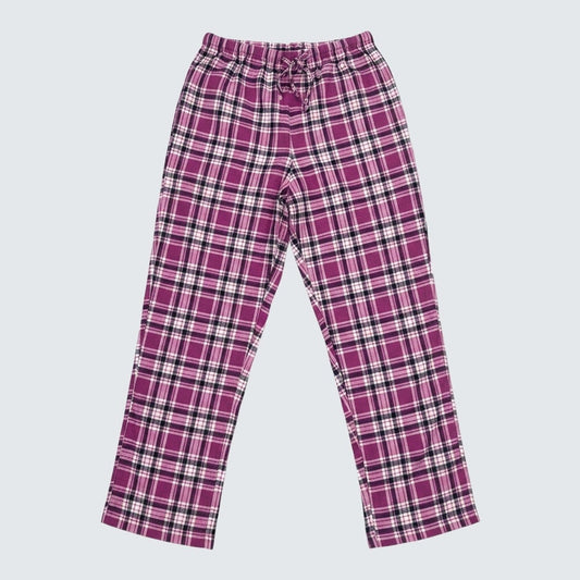 L.L. Bean Pink Plaid Pajama Pants