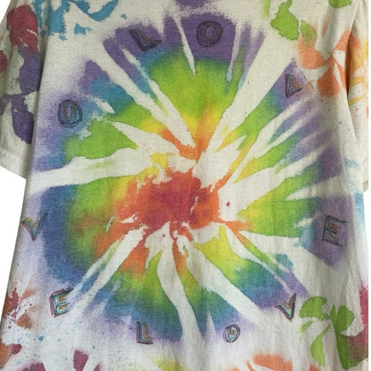 Fish LOVE Colorful Tie Dye Short Sleeve Tee