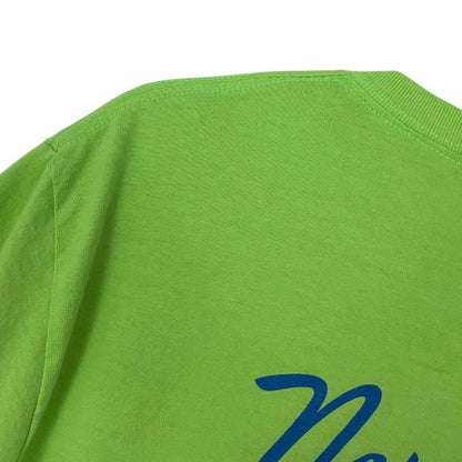 Neon Green BAM! BABY! Short Sleeve Graphic Tee